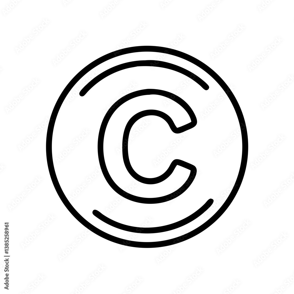 copyright flat vector copyright flat vector