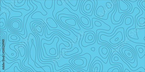 Abstract terrain-style pattern with smooth flowing contours and geographic influence

