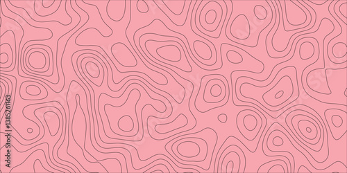 Abstract terrain-style pattern with smooth flowing contours and geographic influence

