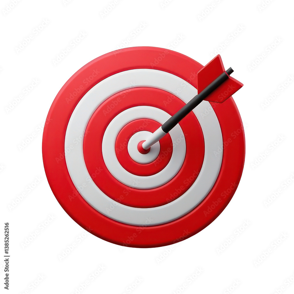 Red Arrow Aim To Business Target Goal Hit Success Center Accuracy Competition Symbol Or Strategy Dartboard And Winner Bullseye Archery Isolated On Transparent Background , Generative AI Red Arrow Aim To Business Target Goal Hit Success Center Accuracy Competition Symbol Or Strategy Dartboard And Winner Bullseye Archery Isolated On Transparent Background , Generative AI