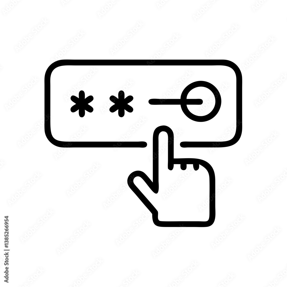 login-button flat vector login-button flat vector