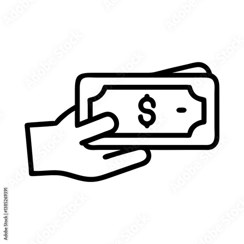 money flat vector