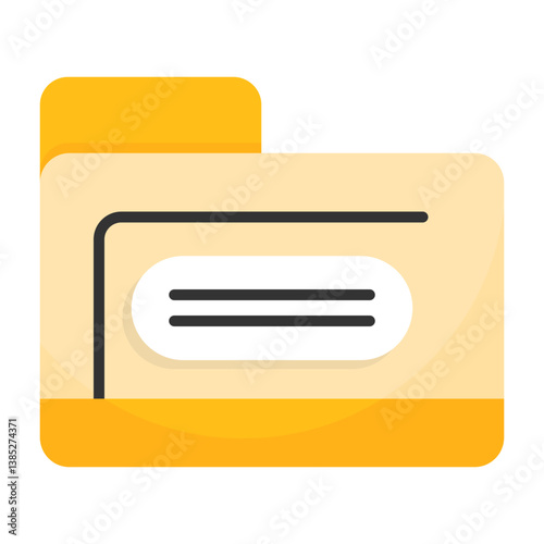 Folder Flat Icon Style
