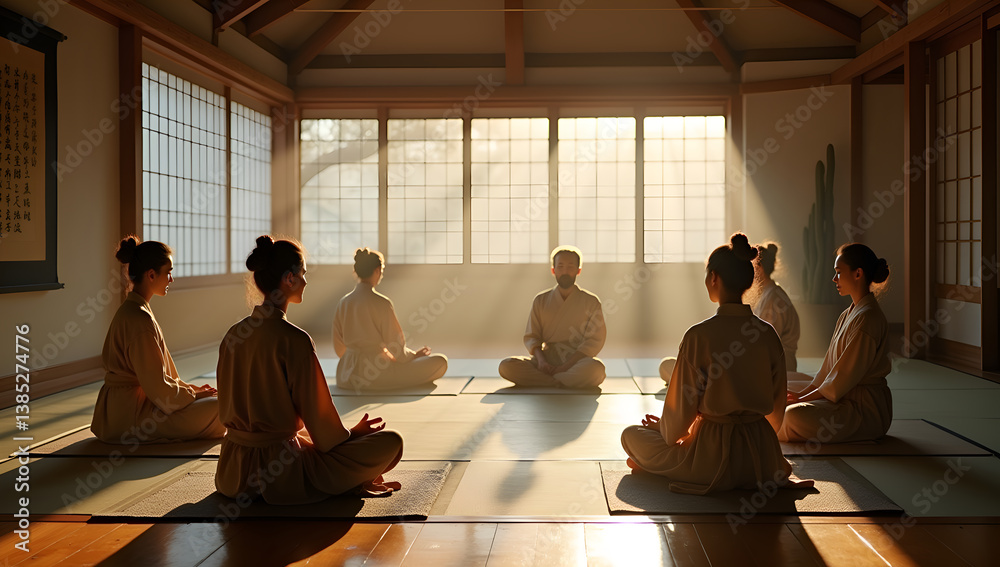 Harmony and Focus: Meditating in a Japanese Dojo Harmony and Focus: Meditating in a Japanese Dojo