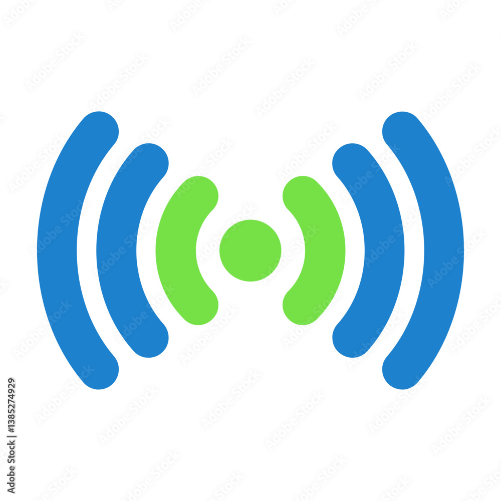 Signal Flat Icon Style Signal Flat Icon Style