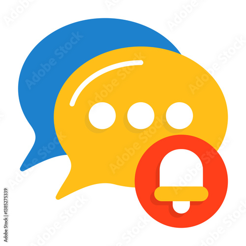 Silent mode Flat Icon Style