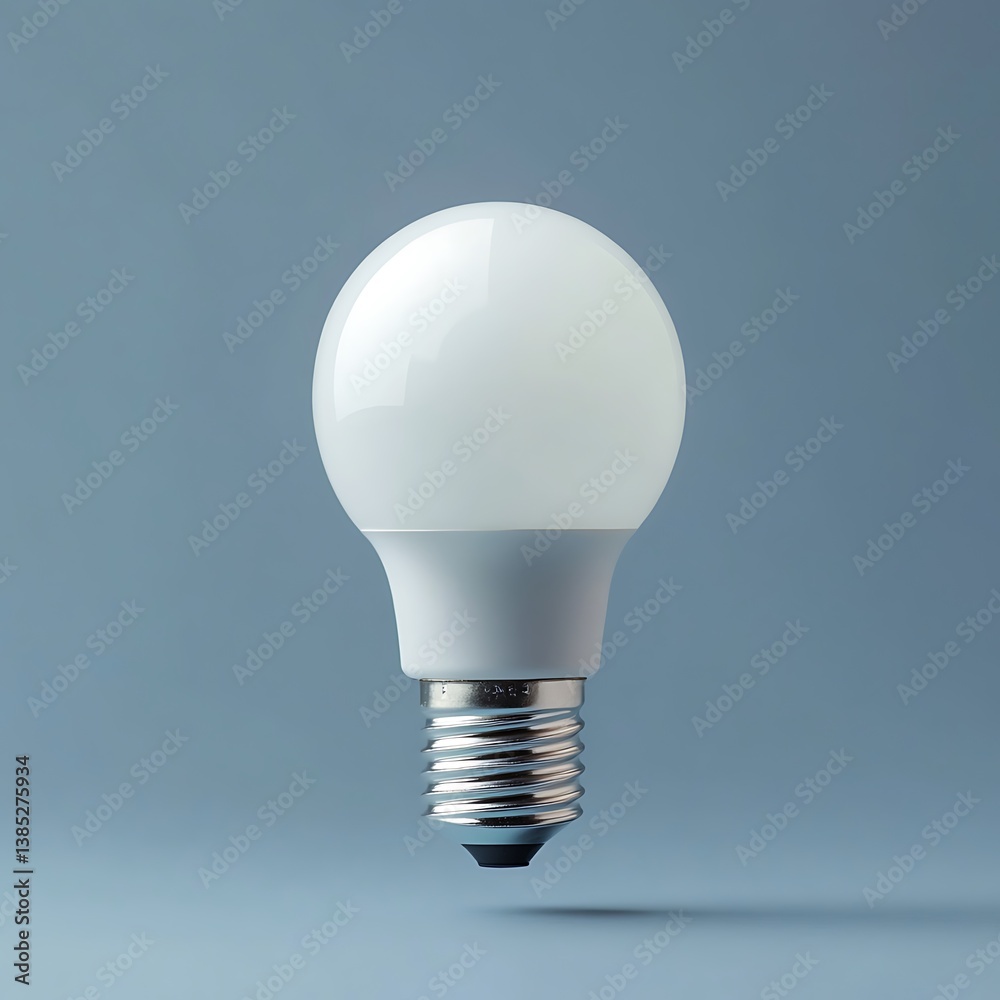 Single LED Light Bulb Modern Energy Efficient Design Single LED Light Bulb Modern Energy Efficient Design
