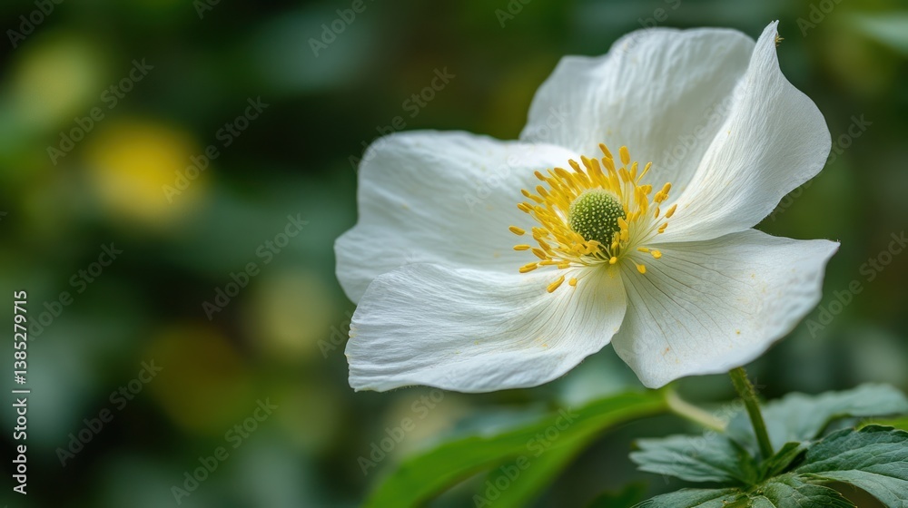 Close-up white flower in garden Close-up white flower in garden