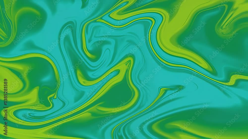 Fluid green and blue abstract background with swirling patterns. Liquid marble texture for graphic design, wallpaper, or digital art. Modern psychedelic effect. Fluid green and blue abstract background with swirling patterns. Liquid marble texture for graphic design, wallpaper, or digital art. Modern psychedelic effect.