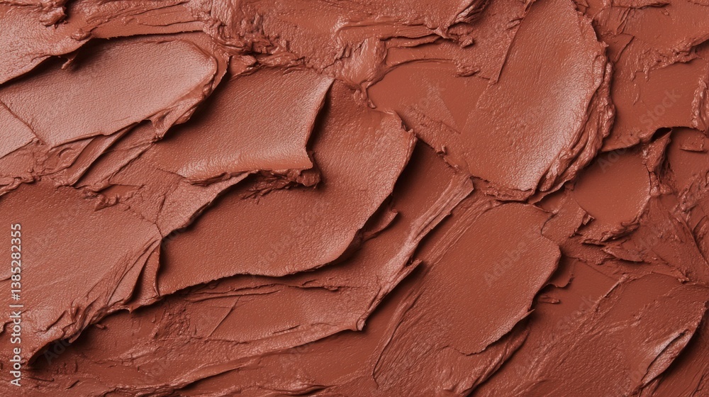 Fototapeta premium Exploring the rich texture of handcrafted terracotta clay in an earthy studio setting