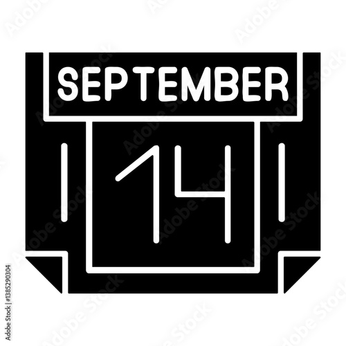14  September Solid Style Icon