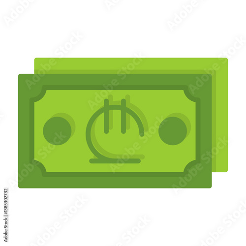 Georgian Lari Note Icon