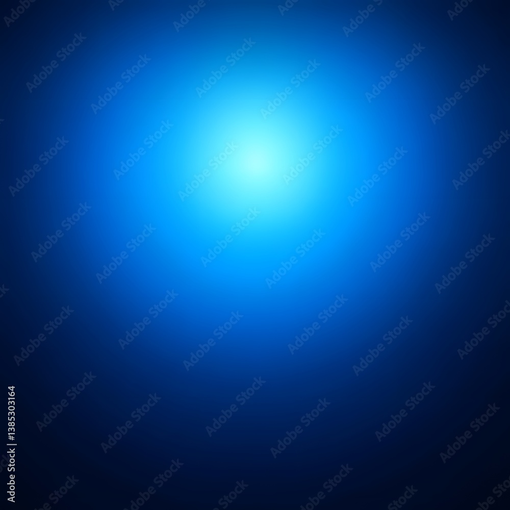 Obraz premium Abstract Blue Gradient Background, Soft Light, Smooth Texture, Digital Art