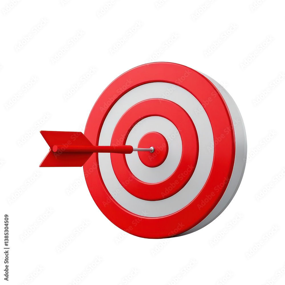 Red Arrow Aim To Business Target Goal Hit Success Center Accuracy Competition Symbol Or Strategy Dartboard And Winner Bullseye Archery Isolated On Transparent Background , Generative AI Red Arrow Aim To Business Target Goal Hit Success Center Accuracy Competition Symbol Or Strategy Dartboard And Winner Bullseye Archery Isolated On Transparent Background , Generative AI