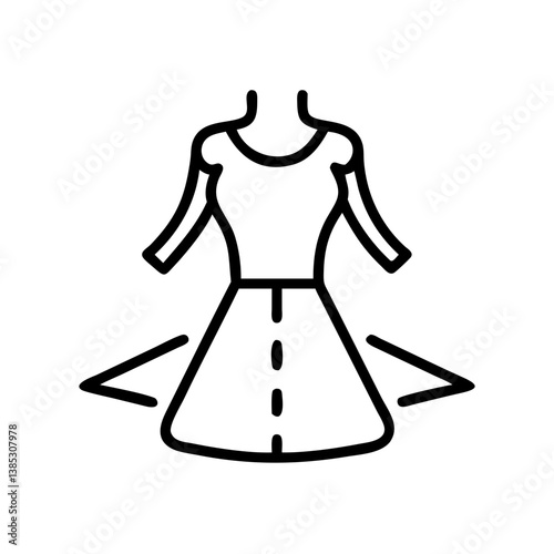 catwalk flat vector
