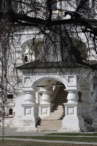 Obraz na plátně The hipped porch above the main entrance to Oleg's Palace in the Ryazan Kremlin