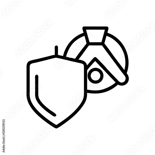 protection flat vector