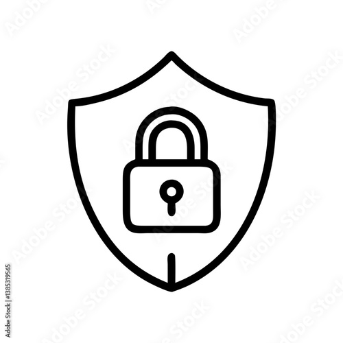 security flat vector