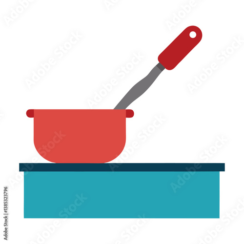 A sieve and a tiled counter

