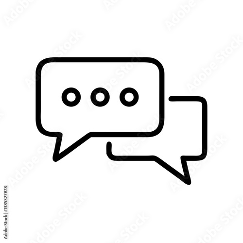 message flat vector