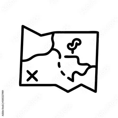 map flat vector