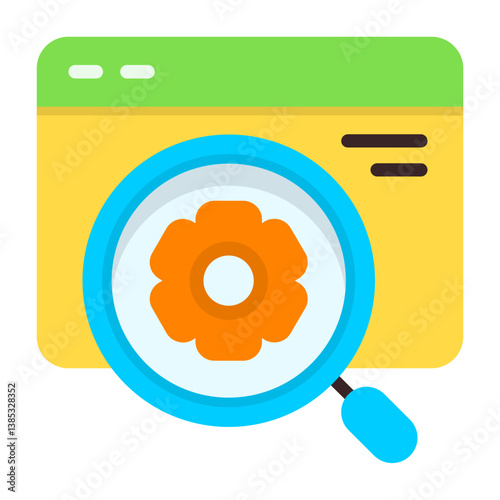 Off Page SEO Flat Icon