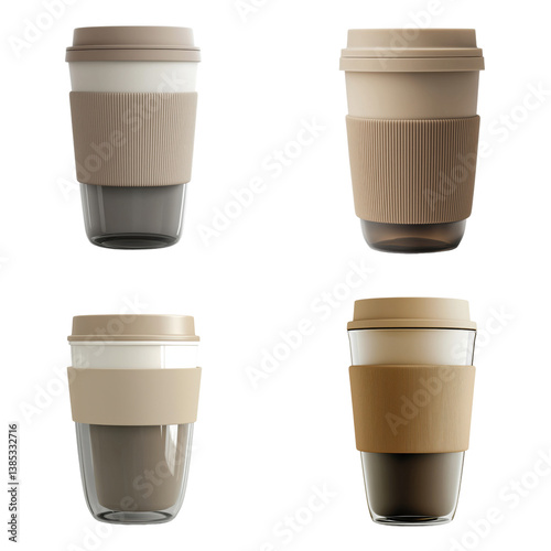 Modern Reusable Coffee Cup