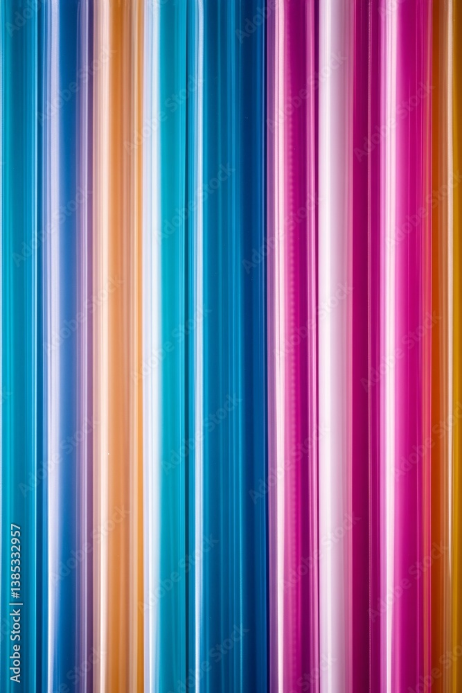 Obraz premium Abstract background forming colorful vertical stripes with a smooth texture