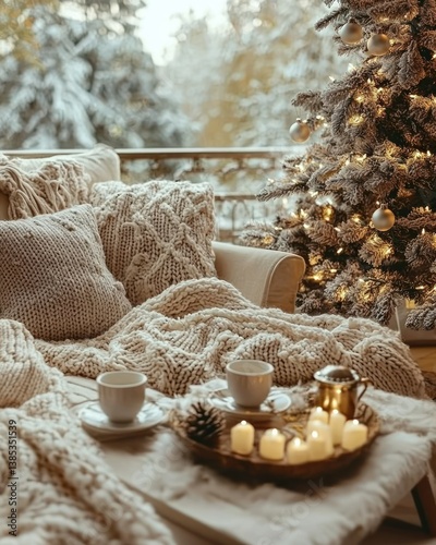 Cozy Winter Afternoon by the Window