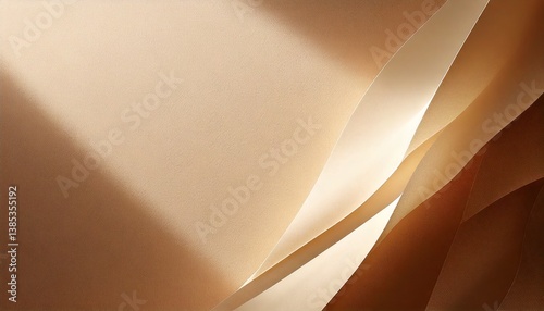 Elegant Editorial Background – Light Beige with Soft Grain and Minimal Corner Shadow 