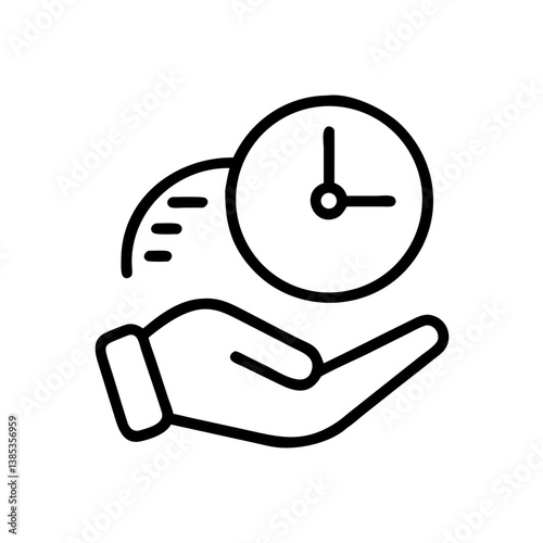 efficiency flat vector