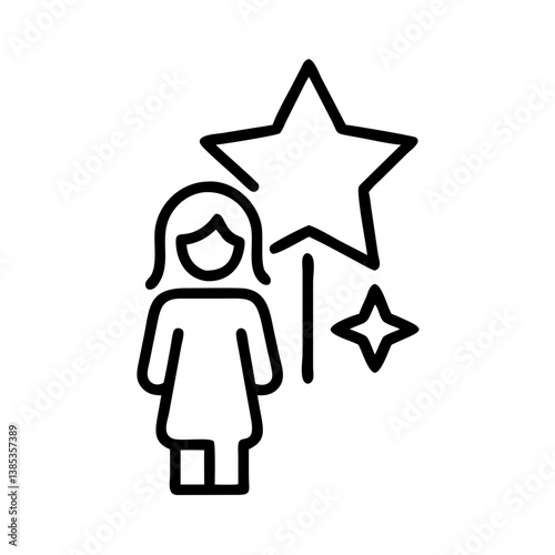 skilled flat vector