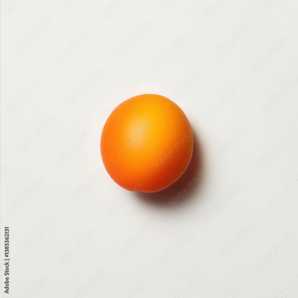 A single apricot in close-up, isolated on a white background. Featuring smooth texture and warm orange color A single apricot in close-up, isolated on a white background. Featuring smooth texture and warm orange color