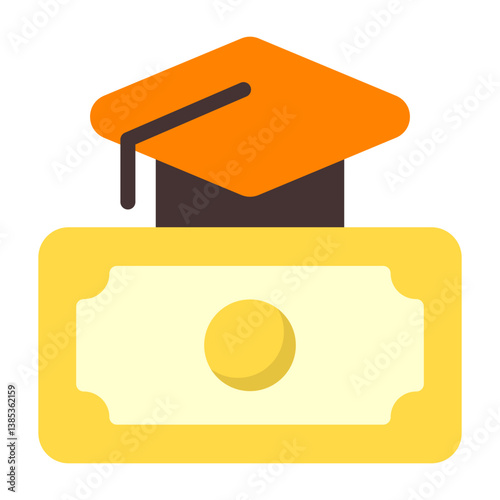Education Payment Flat Icon