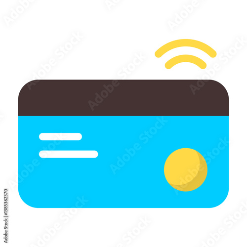 Contactless payment Flat Icon