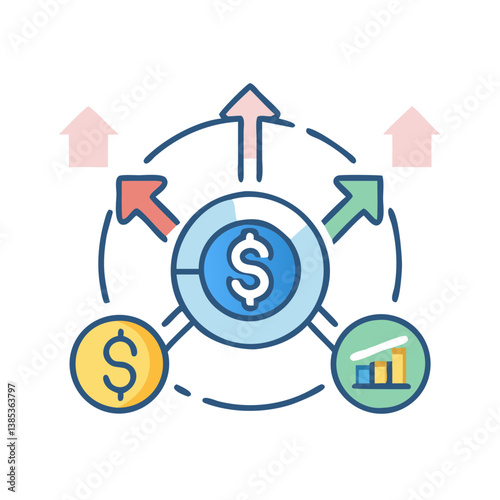 Strategic Asset Allocation Icon