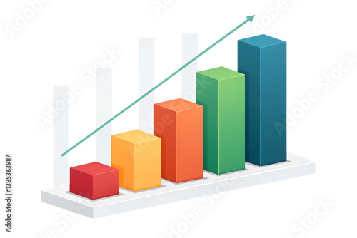 3d simple style growing bar chart png transparent background Free Download 3d simple style growing bar chart png transparent background - GFXLoad