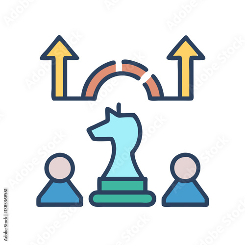  Key Business Expansion Strategy Icon