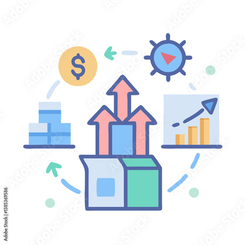  Comprehensive Business Expansion Strategy Icon