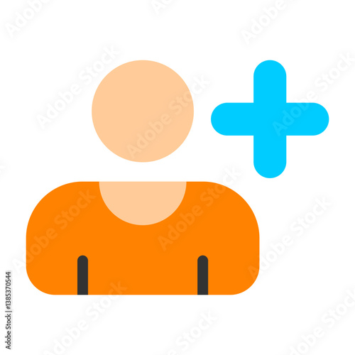 Add Contact Flat Icon
