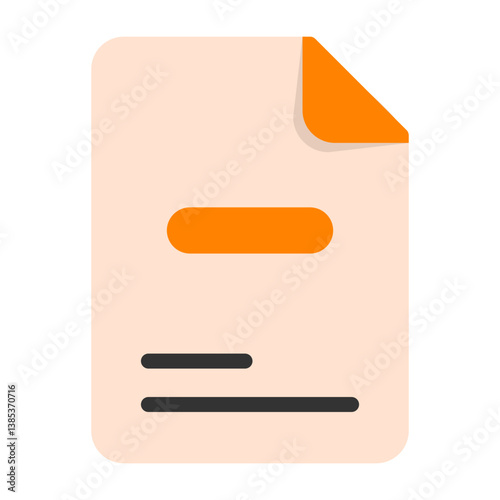 Remove Document Flat Icon