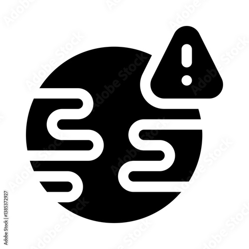 environmental glyph icon