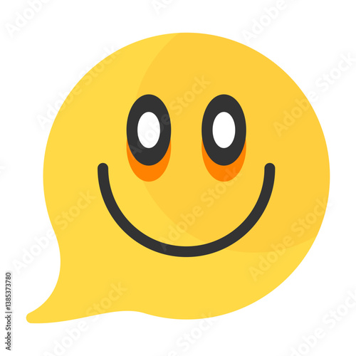 Emoji Only Flat Icon