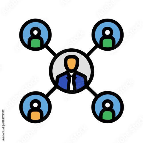  Business Networking Icon