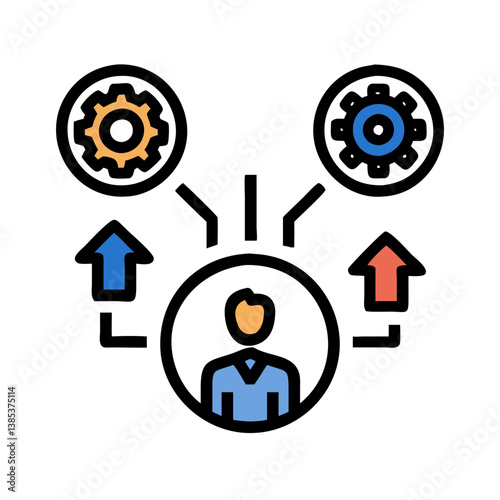  Dynamic Business Operations Icon