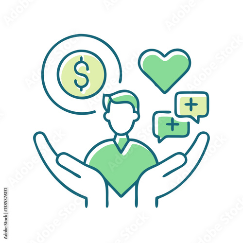  Business Philanthropy Icon