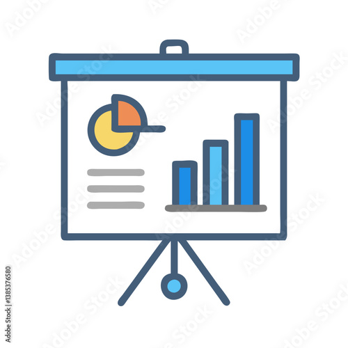  Key Business Presentation Icon