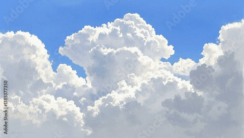 Dawn’s soft veil sky isolated watercolor vector illustration svg