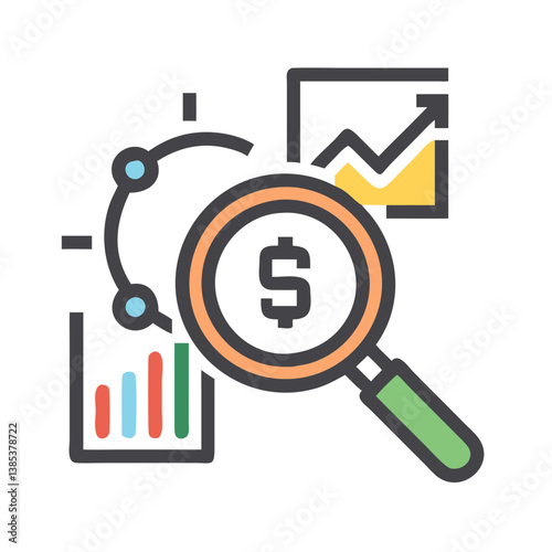  Key Business Research Icon