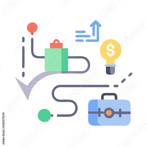  Business Roadmap Icon